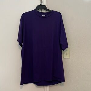 Heavyweight Jerzees Mens T Shirt size XL. Like new. Purple.